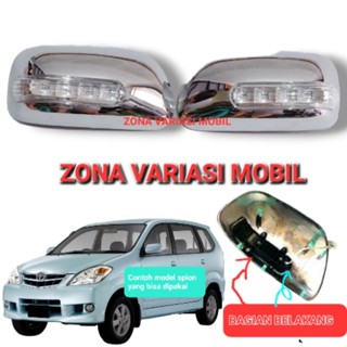 後視鏡罩舊豐田 Avanza New Vvti 2004 2011 Chrome Model Ori