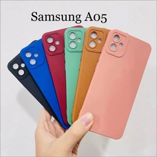 SAMSUNG Hp 三星 A05 矽膠馬卡龍外殼 Softcase pro 相機手機背面保護相機