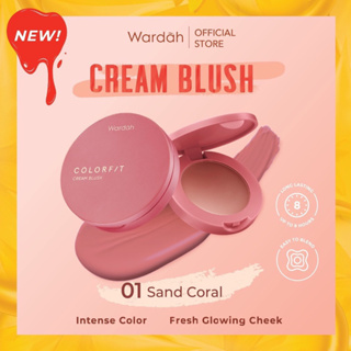 Aycosme New Wardah Colorfit Cream Blush Light Formula 和奶油質地