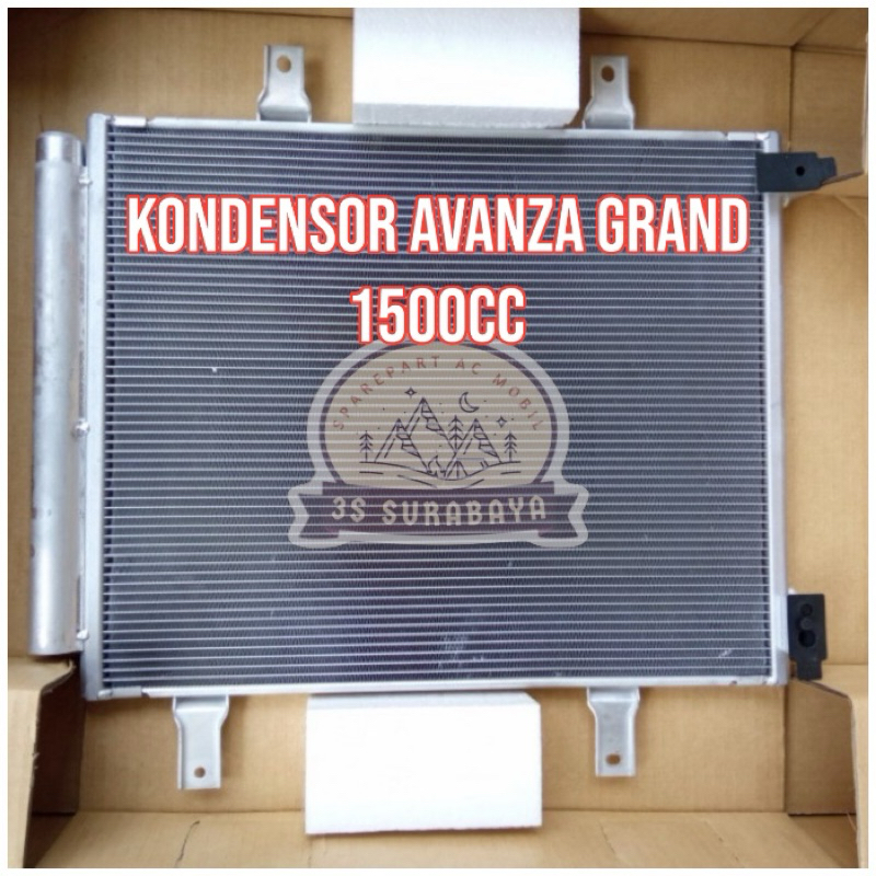 DENSO Avanza Grand 1300cc 1500cc 2016-2020 冷凝器電裝 Coolgear 原車