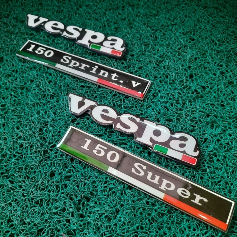 Vespa emblim Emblem 超級衝刺系列好樹脂模型