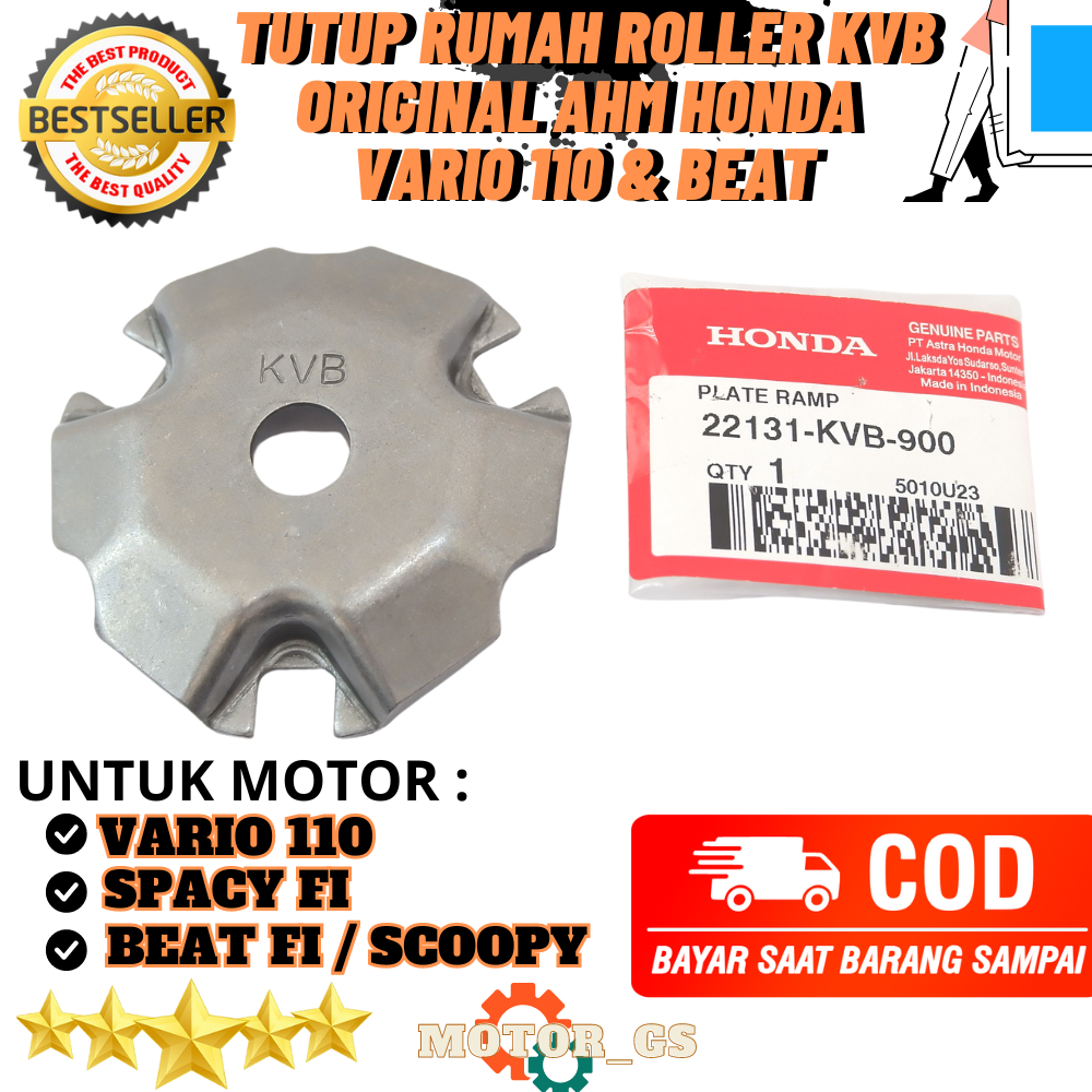 原裝 KVB 滾輪外殼蓋 AHM HONDA Beat FI Scoopy eSP Vario 110 Spacy FI