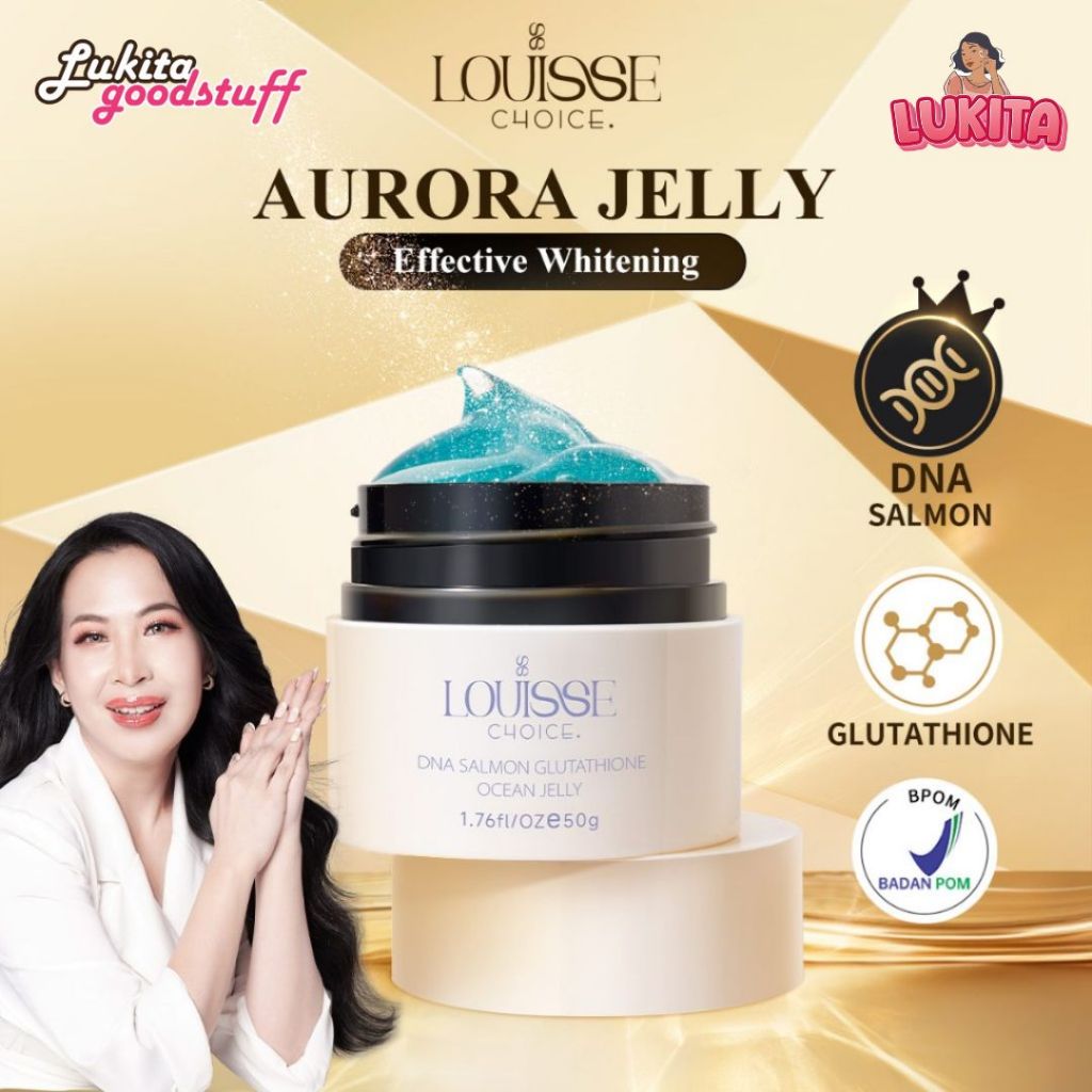 Louisse CHOICE DNA 三文魚穀胱甘肽 Ocean JELLY 50g AURORA JELLY 面霜面部