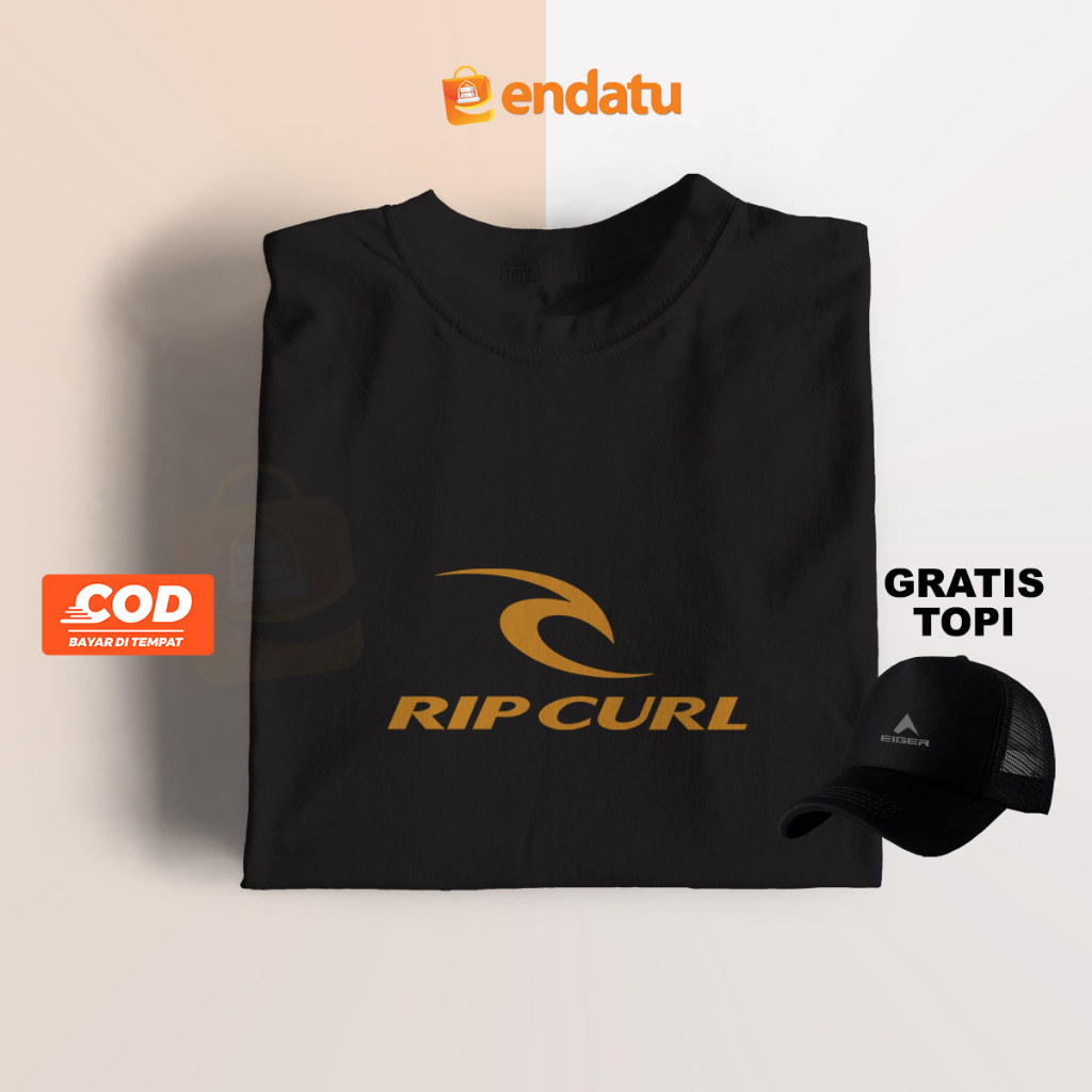 Big Saving Ripcurl Exclusive Deal Distro T 恤酷帽子免費 T 恤棉 T 恤基本