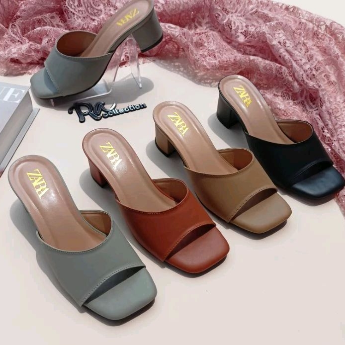 Zara permium 高跟鞋 5cm ZR-OJ-01 slop 女士涼鞋