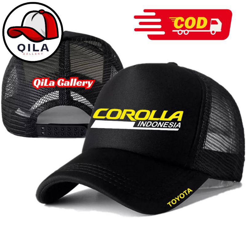 豐田 熱銷畫廊 TOYOTA COROLLA 卡車司機帽 TOYOTA COROLLA Distro Hat Logo