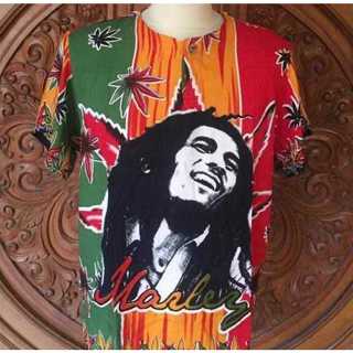 Bob Marley 休閒上衣採用 3 圖片圖案 SFShop