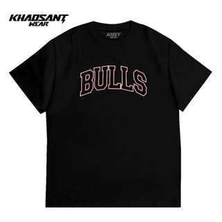 Khaosant Kaos Bulls T 恤 NBA 芝加哥公牛隊棉精梳 100 中性男士女士