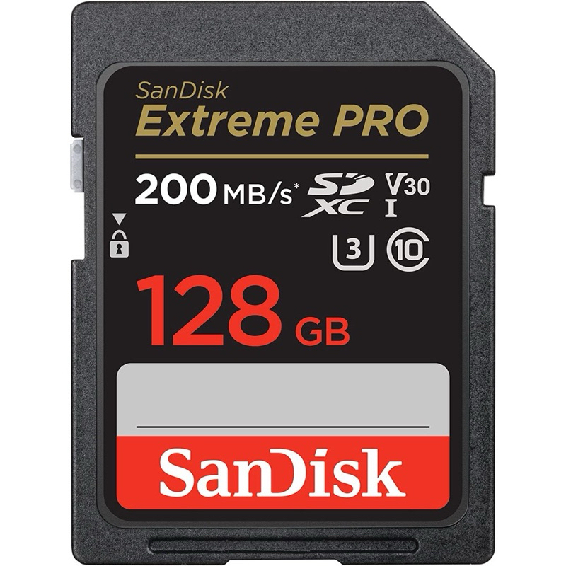 Sandisk Extreme Pro SDSC UHS-I 卡 128GB 200MBPS 官方原裝 Sandisk