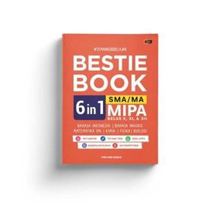 Bestie Book 6 合 1 SMA/MA MIPA 10 11 級和 12 級