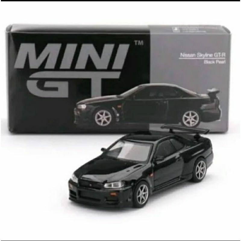 NISSAN Mini GT 日產天際線 GTR 黑珍珠