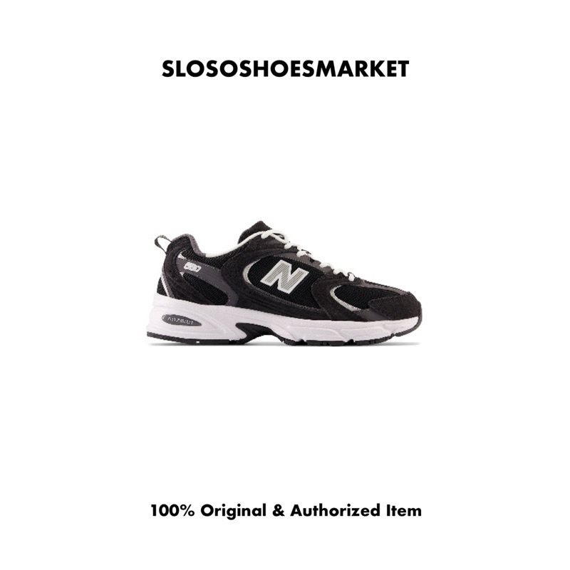 紐巴倫 運動鞋 New Balance 530 黑色磁鐵銀色金屬色 100 官方原裝
