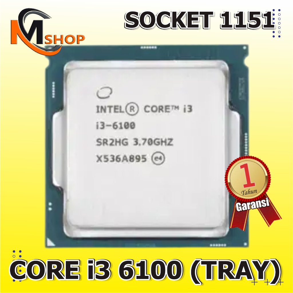 處理器英特爾酷睿 i3 6100 i5 6500 6600 插槽 1151 Skylake