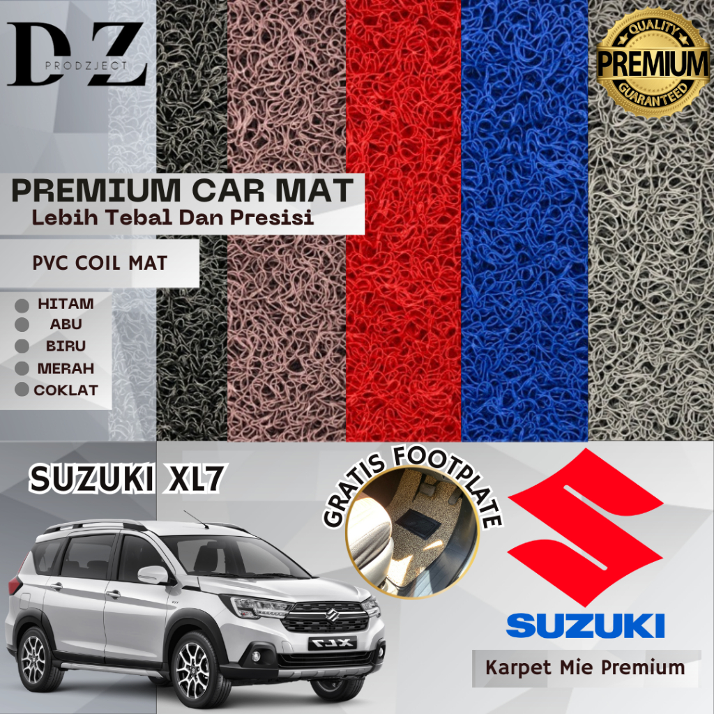 鈴木 Xl7 線圈墊汽車地毯 Mie Vermicelli Suzuki Xl7 材料 1 色