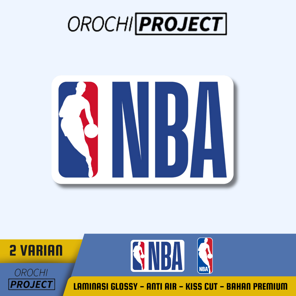 Orochi PROJECT 貼紙 NBA 籃球貼紙 NBA 標誌貼紙 NBA 貼紙審美貼紙包乙烯基貼紙防水頭盔貼紙日記