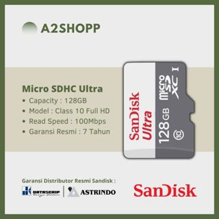 存儲卡 MicroSD 128GB Sandisk Ultra Class 10 高達 100MB/s Micro SD