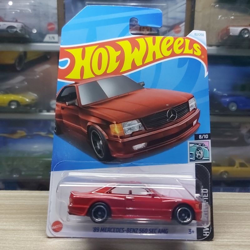 HOT WHEELS 風火輪 89 MERCEDES BENZ 560 SEC AMG RED 2024