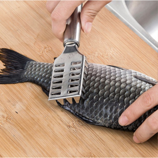 Jk魚鱗刮擦工具實用不銹鋼魚鱗清潔工具