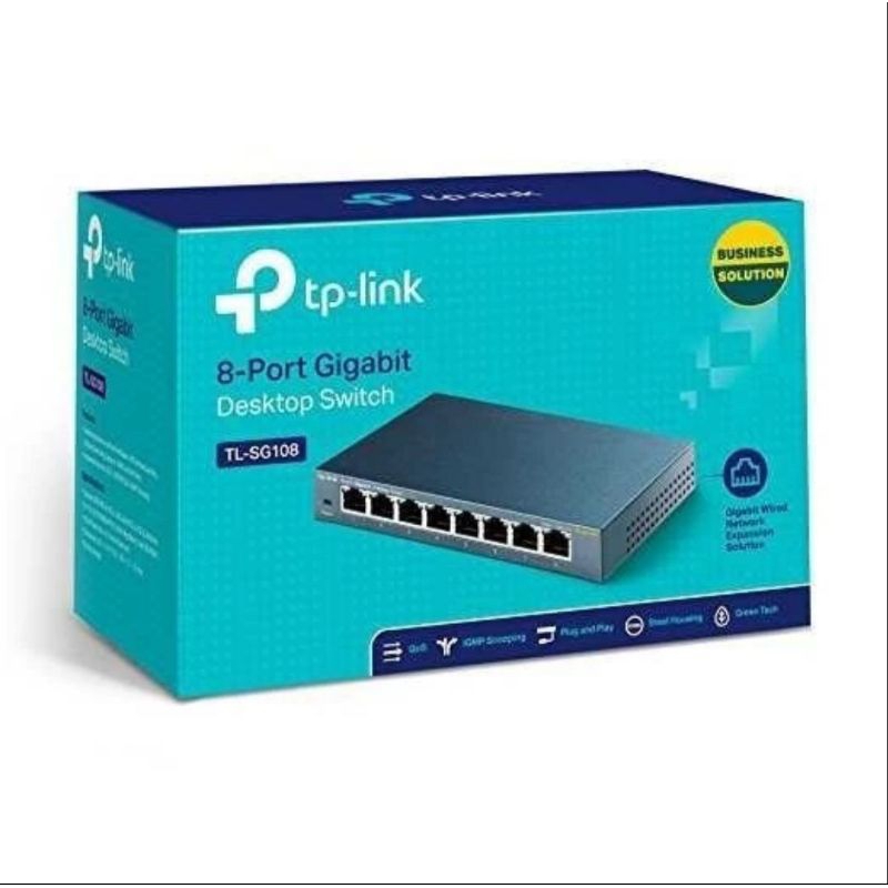 Tl-sg108 桌面交換機 TP-LINK 8 端口 10/100/1000Mbps