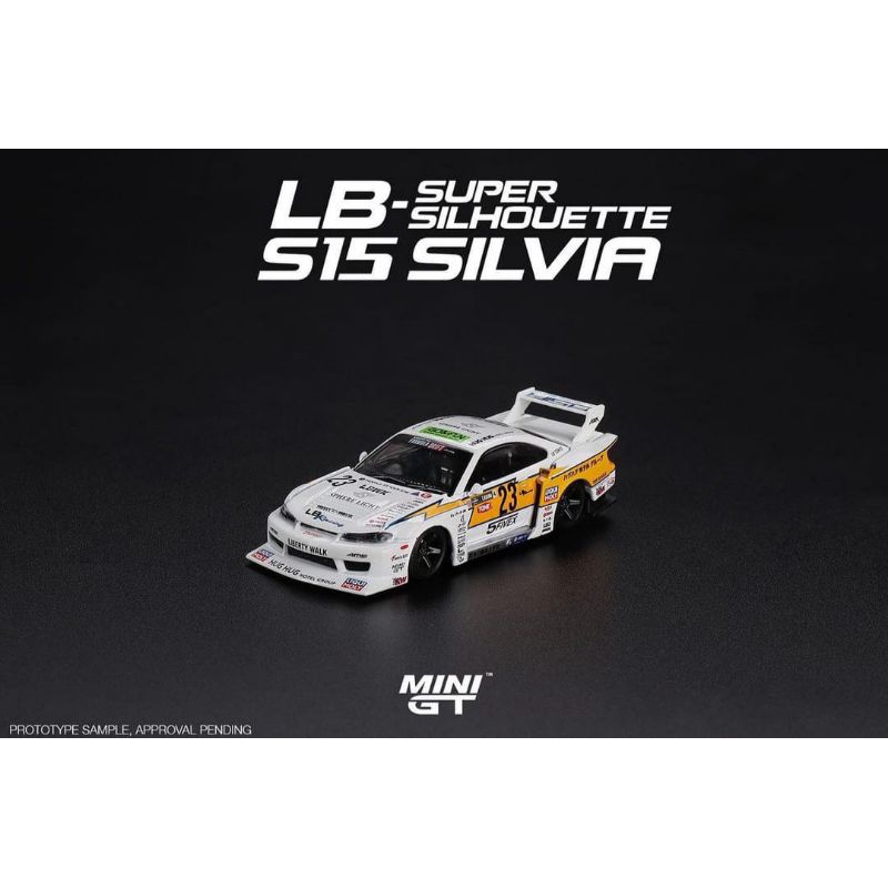 Mini GT LB 超級剪影 Silvia S15 Goodwood 速度節