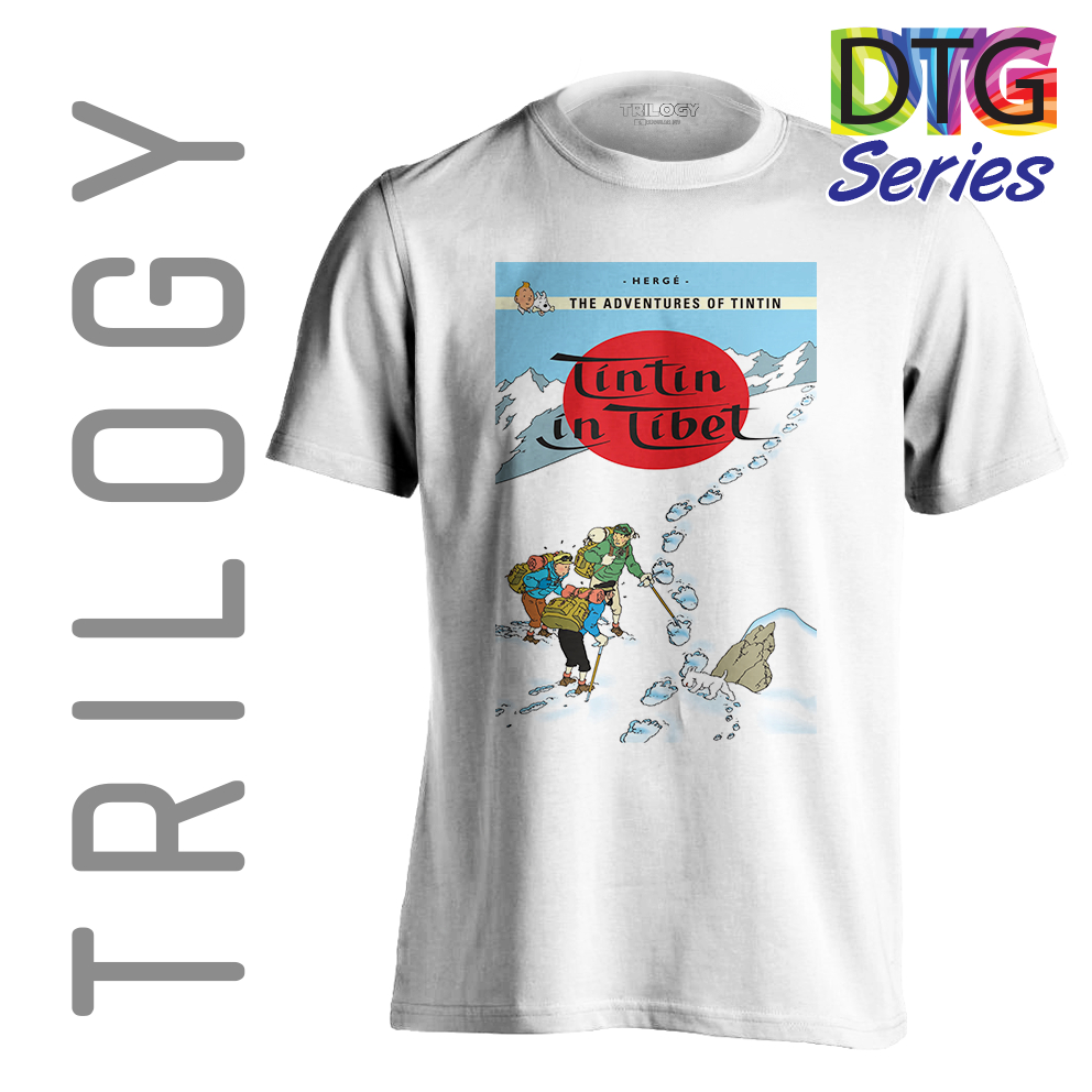 Trilogy TRG 0018 Kaos 西藏錫罐 Kaos 高級漫畫卡通 T 恤 T 恤