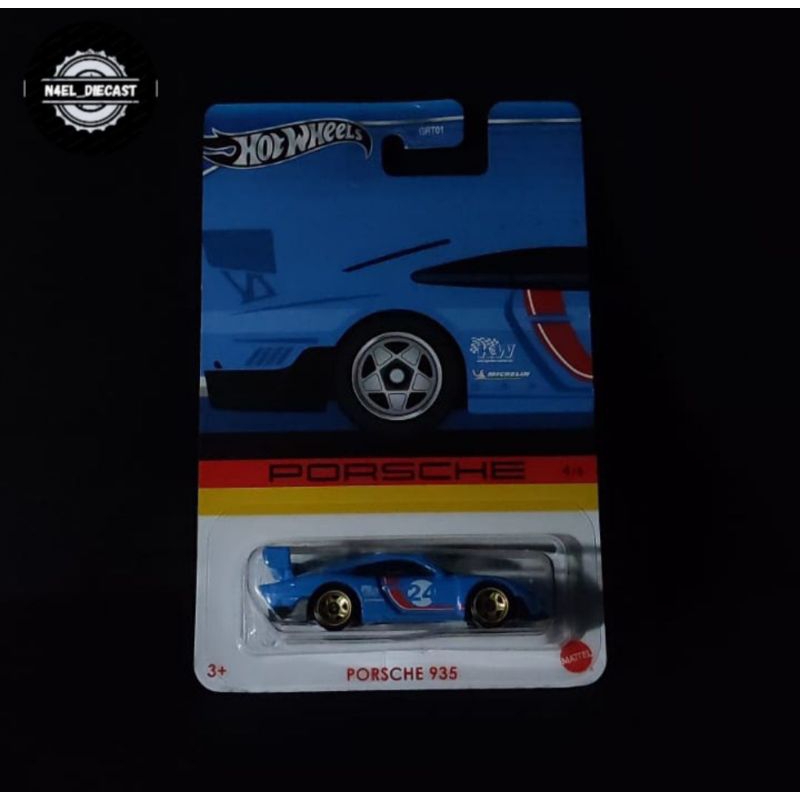 PORSCHE Hotwheels 保時捷 935 藍色