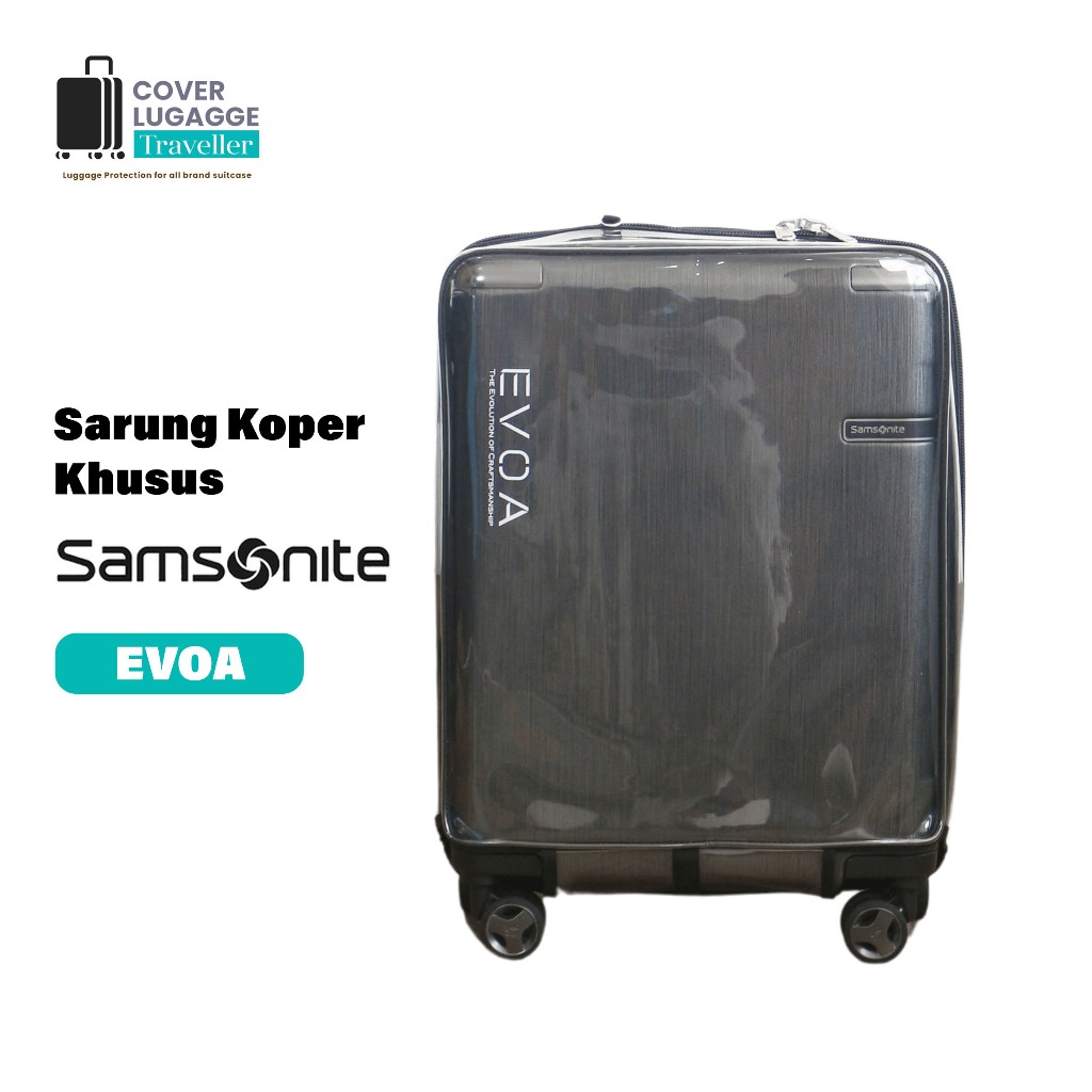 SAMSONITE Sarunng 行李箱保護套全米卡旅行箱特殊新秀麗 evoa 旅行箱