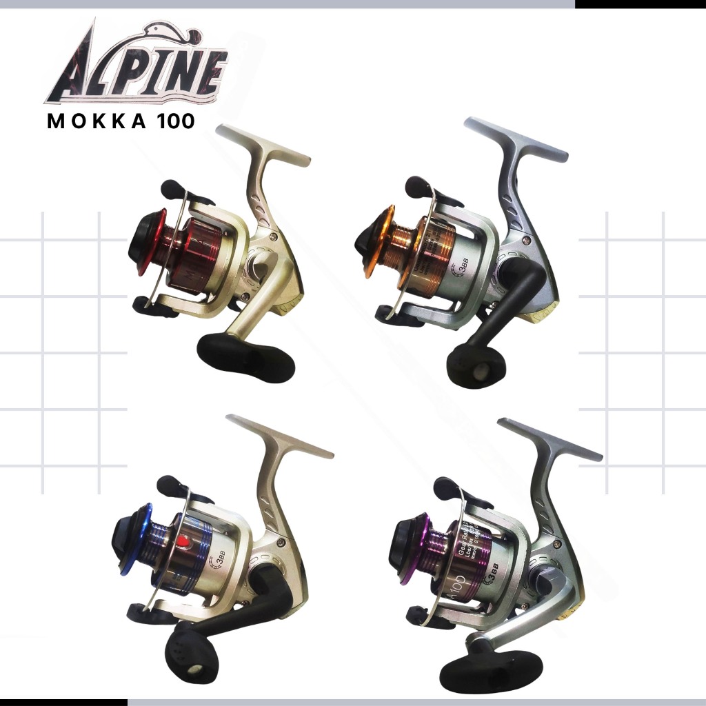 Alpine Mokka 100 鋁製線軸捲軸