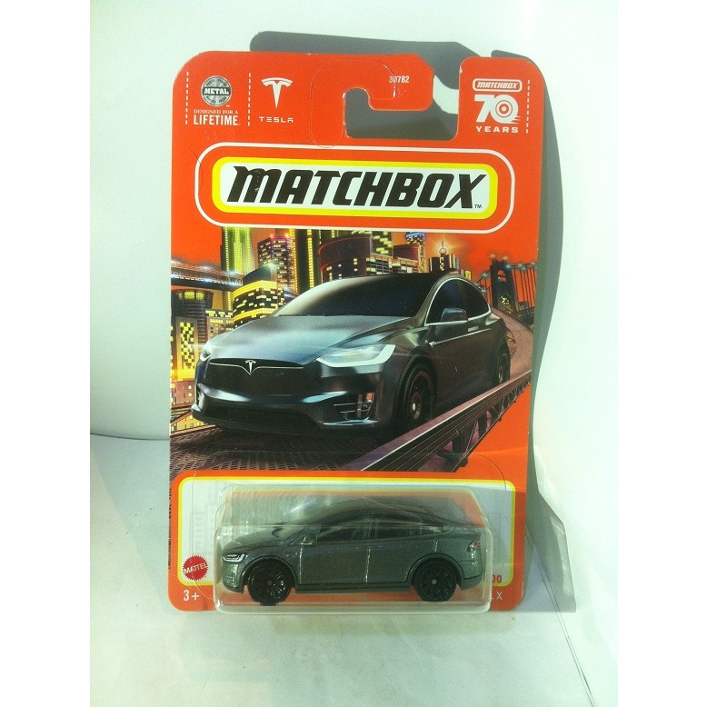 火柴盒 2023 MBX Metro 90 Tesla Model X by MATTEL