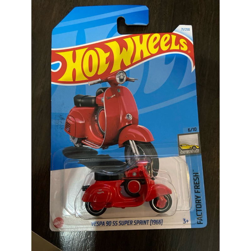 HOT WHEELS Hotwheels 風火輪 Vespa 90 SS Super Sprint 1966 紅色
