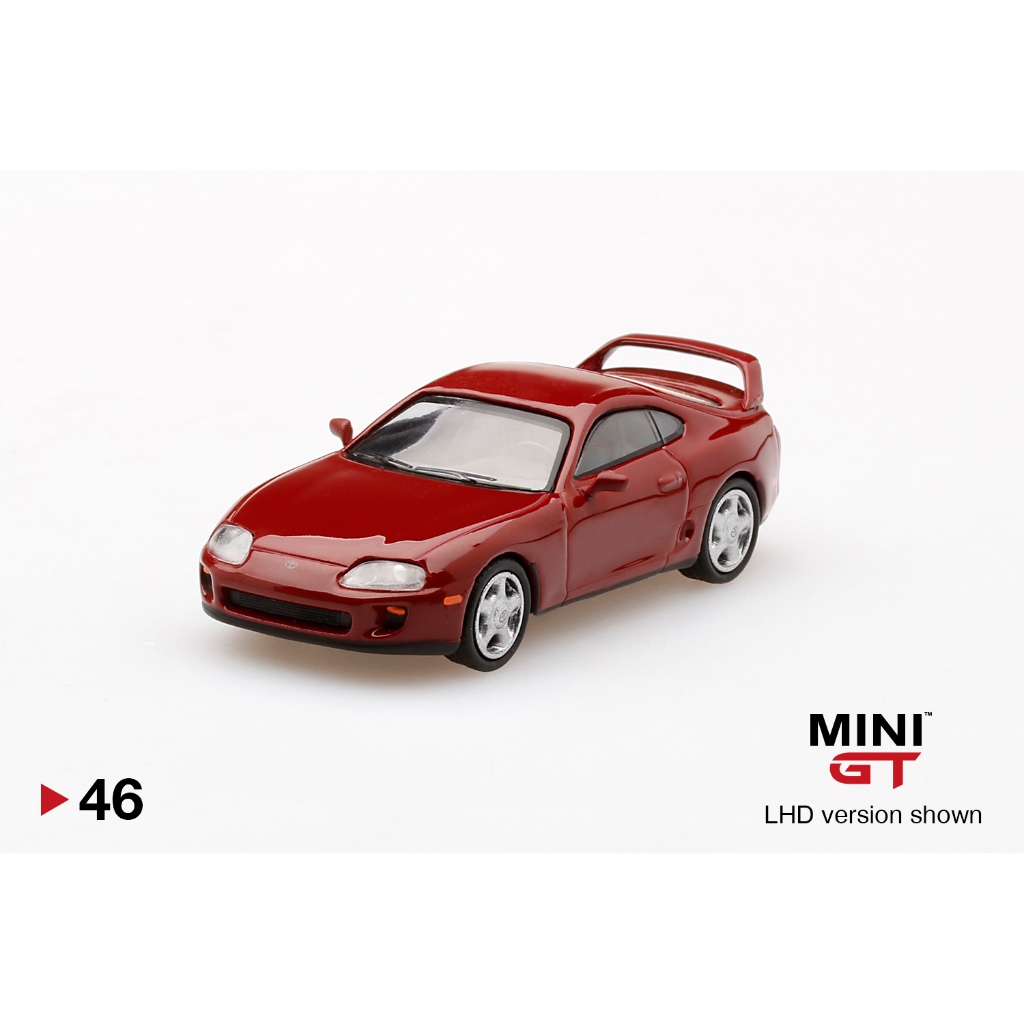 豐田 Mini GT Toyota Supra MK4 文藝復興紅 RHD 46 稀有