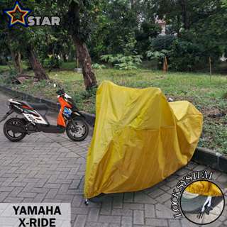 山葉 雅馬哈 X-RIDE 摩托車罩純黃色 PREMIUM 摩托車罩