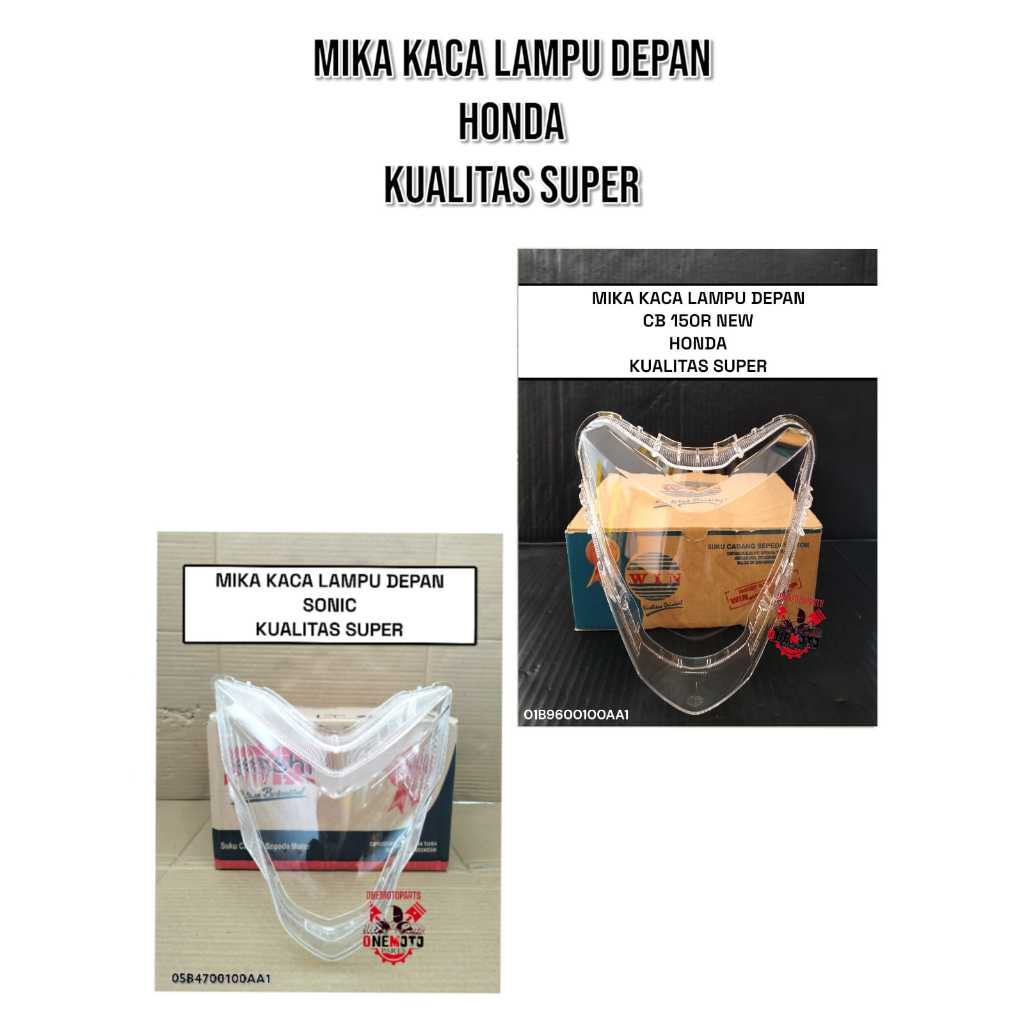 Mika 玻璃反射器大燈 SONIC CB 150 R 全新 HONDA SUPER Quality