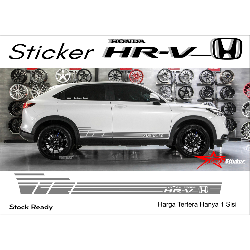 HONDA 貼紙本田 hrv 2023 全新本田 hrv 配件本田 hrv 2023 貼紙 mugen