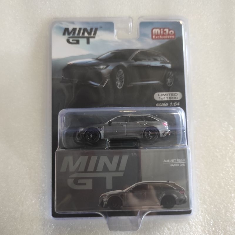 Mini GT 479 MIJO 奧迪 ABT RS6-R 代托納灰色泡罩包