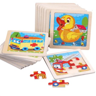 Kayu 兒童益智玩具小9件卡通益智玩具益智木製玩具