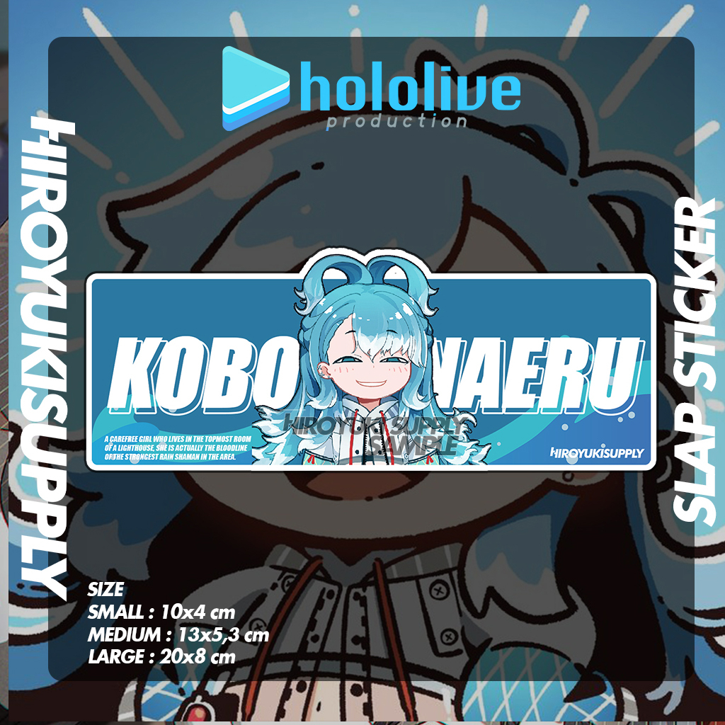 貼紙 Kobo Kanaeru Hololive Slap 貼紙