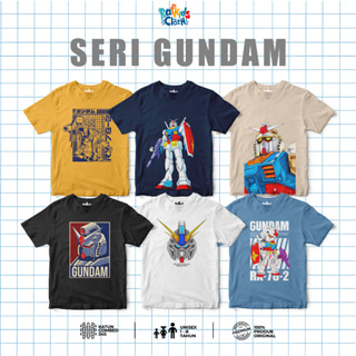 Katun 男童 T 恤短袖襯衫 Distro Gundam Robot Image 1-8 歲 Distro Prem