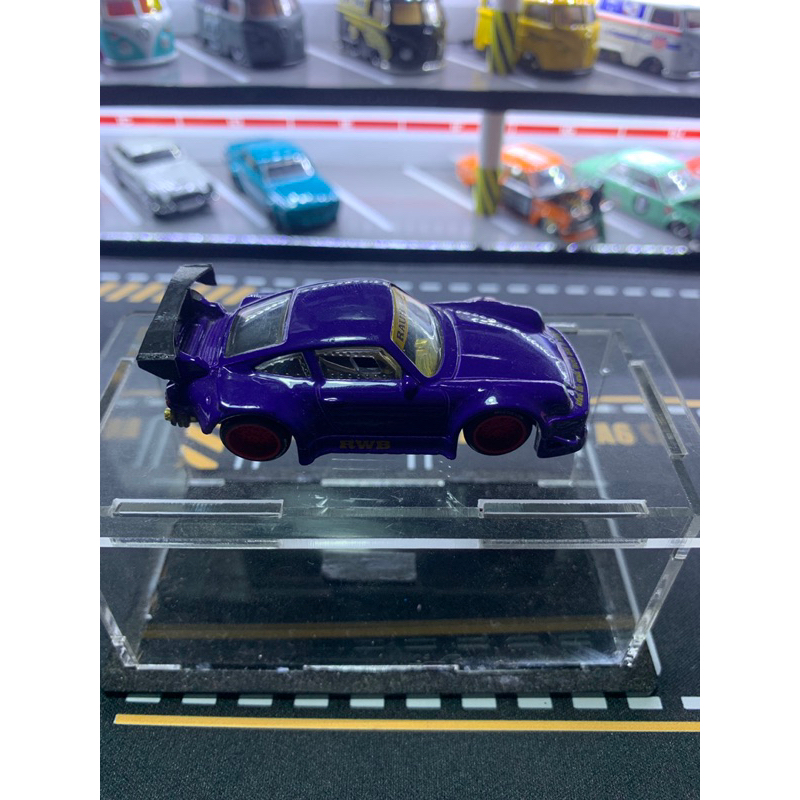 PORSCHE Ungu Hotwheels 保時捷 RWB 紫色散裝定制