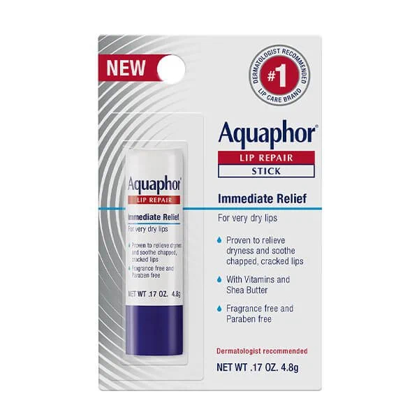 Aquaphor 唇部修護棒舒緩乾燥乾裂的嘴唇 4.8 克