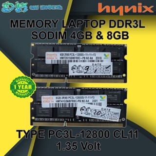 筆記本電腦記憶體 Ddr3 4Gb 8Gb 海力士 Pc3L 12800S Sodim