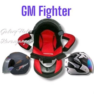 泡沫套裝 GM Fighter 鐵按鈕和塑料按鈕 GM Fighter GM 頭盔海綿