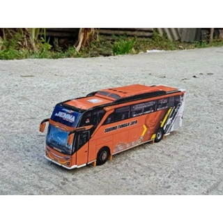 微型巴士 STJ JENNA 1/50 紙巴士紙工藝電報巴士玩具系列