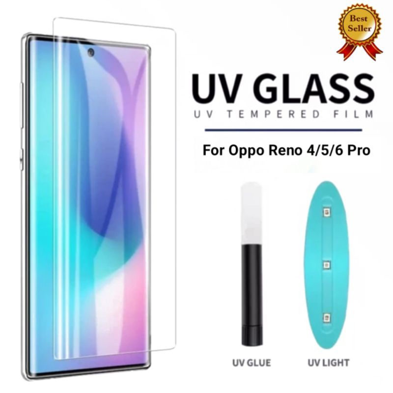 鋼化玻璃uv膠 Oppo Reno 4 Pro Reno 5 Pro Reno 6 Pro