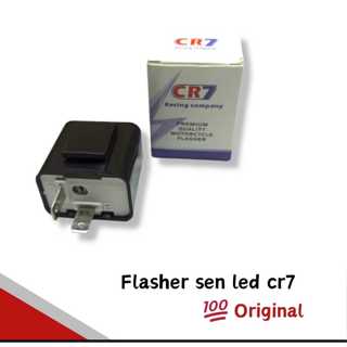Flahser Sen Sein CR 7 LED 閃光燈可調節快速閃爍套裝通用摩托車