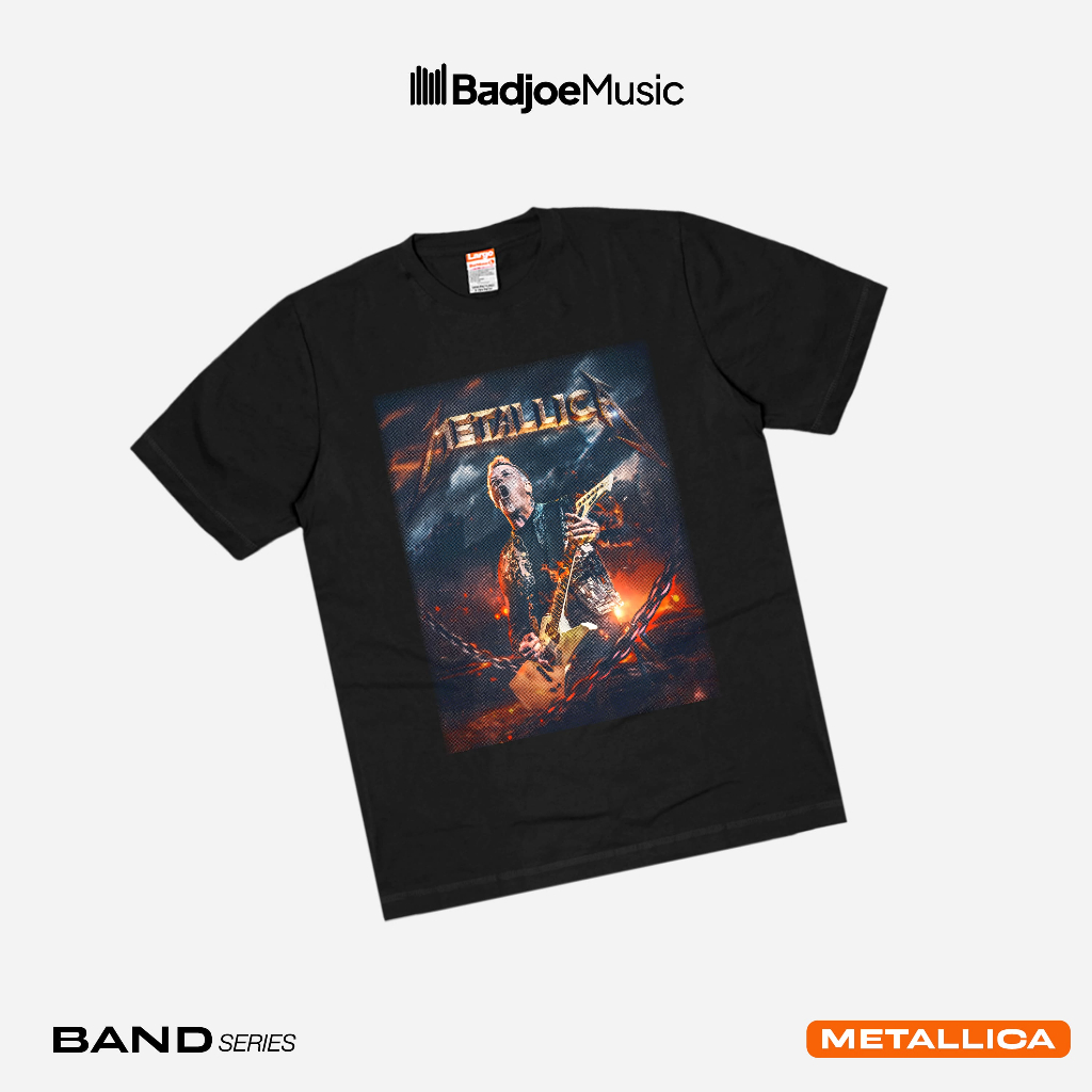 Metallica T 恤 Metallica 11 樂隊 T 恤高級音樂襯衫 Makebadjoe 音樂