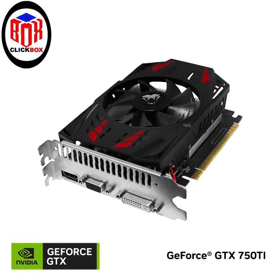 毒液 VGA 卡 Nvidia GeForce GTX750 TI 4GB DDR5 128bit