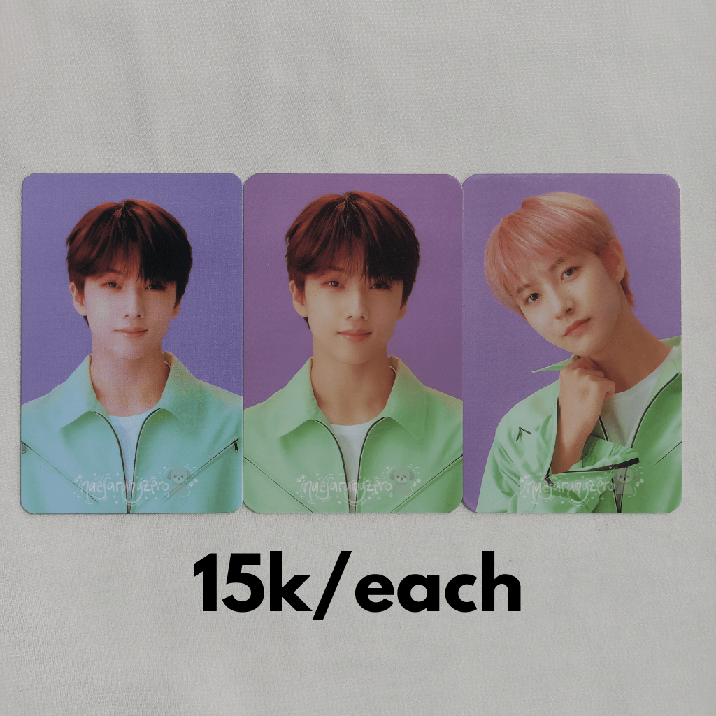 Nct Dream POB 季節問候 2021 照片卡 Sogang Renjun pc sg