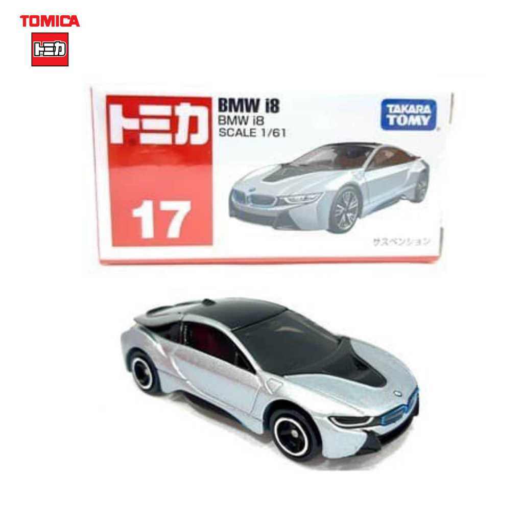 Tomica Regular No 17 BMW i8 Takara Tomy 微型壓鑄汽車兒童玩具車