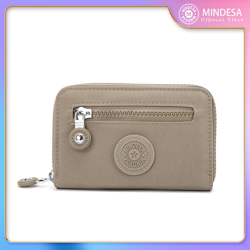 Mindesa 8170 HP 錢包尼龍錢包卡片錢包女士零錢包時尚錢包防水進口原裝